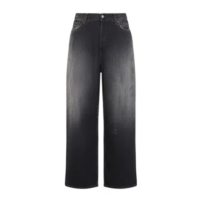 Acne Studios 2023 Trafalgar Wide Leg Jeans In Black