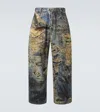 Acne Studios Tlo Denim Jeans In Blue