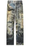 Acne Studios Tlo Denim Jeans In Mid Blue