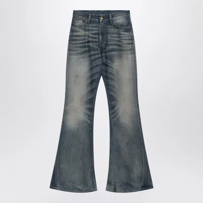 Acne Studios 2025f Jeans Mid Blue In Cotton And Lyocell Denim