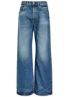 Acne Studios 202f Washed Straight-leg Jeans In Multi