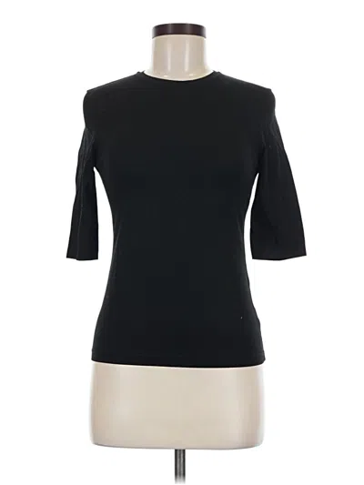 Pre-owned Acne Studios 3/4 Sleeve T-shirt In Black