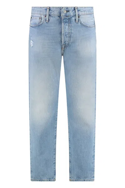 Acne Studios 5-pocket Straight-leg Jeans In Blue