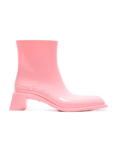 Acne Studios 55mm Ankle Boots In Pink