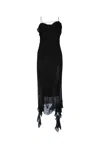 Acne Studios Evening Gown In Black