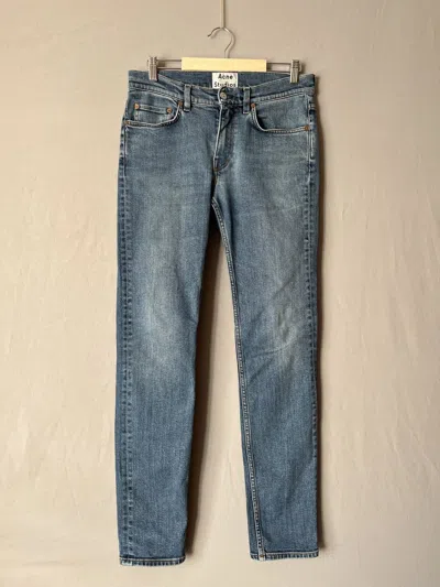 Pre-owned Acne Studios Ace Str Vintage Jeans In Blue
