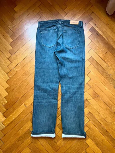 Pre-owned Acne Studios Acne Ambition To Create Novel Expressions Jeans In Blue/navy