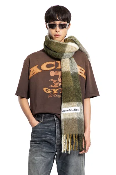 Acne Studios Acne Gym T-shirt In Brown