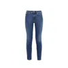 Acne Studios Blå Konst Climb Mid Blue Cotton Denim Jeans In Blue