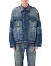 Acne Studios Robert Denim Jacket In Blue