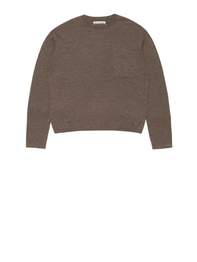 Acne Studios Acne Sweaters In Brown