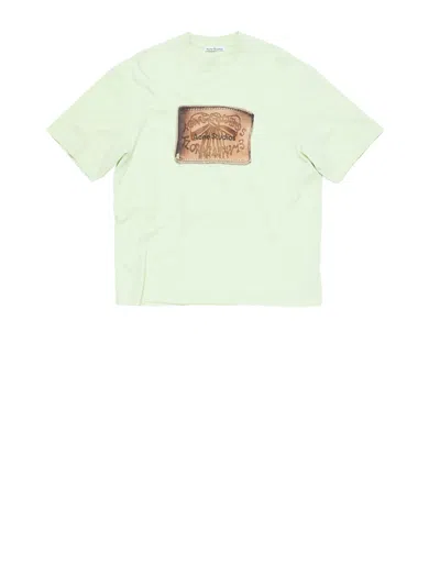 Acne Studios Acne T-shirts And Polos In Green