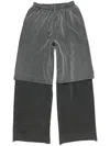 Acne Studios Acne Trousers In Anthracite/black