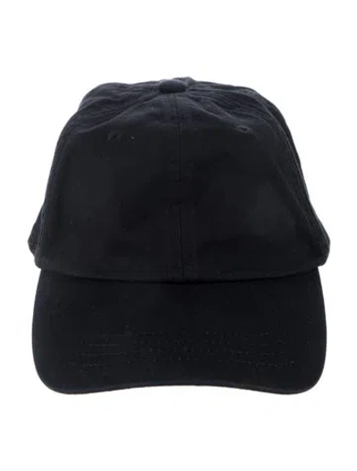 Pre-owned Acne Studios Adjustable Baseball Cap In Black
