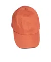 Acne Studios Adjustable Baseball Cap In Orange