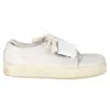 Acne Studios Adriana Low-top Sneakers In White Leather In White