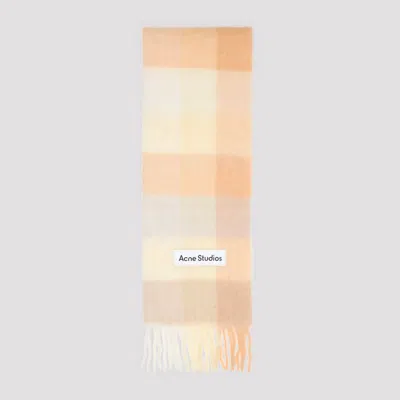 Acne Studios Alpaca Blend Oversized Scarf (250cm X 28cm) In Multicolour