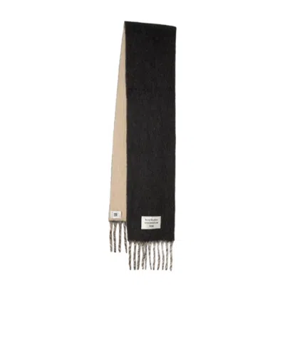 Acne Studios Alpaca Blend Scarf In Black