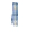 Acne Studios Alpaca Blend Scarf In Blue