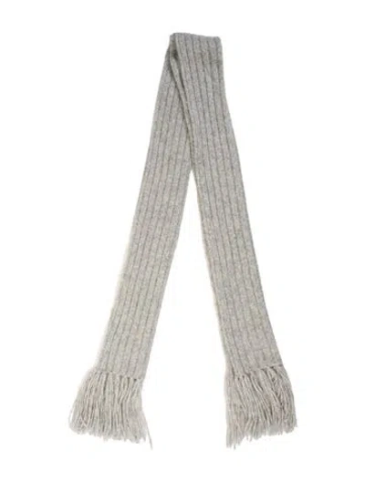 Pre-owned Acne Studios Alpaca Scarf In Neutral