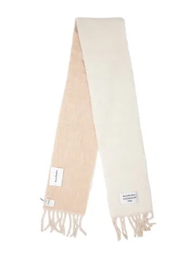 Pre-owned Acne Studios Alpaca Scarf W/ Tags In Neutrals