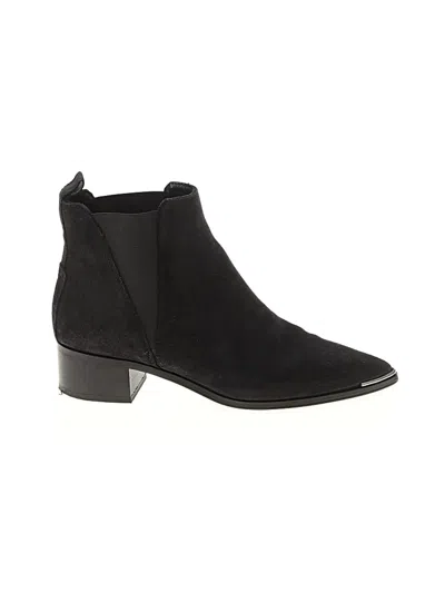 Pre-owned Acne Studios Ankle Boots In Black