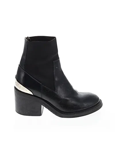 Pre-owned Acne Studios Ankle Boots In Black