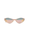 Acne Studios Apin Sunglasses Gold