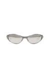 Acne Studios Mirrored Round Sunglasses