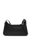 Acne Studios Appliqué-logo Crossbody Bag In Black