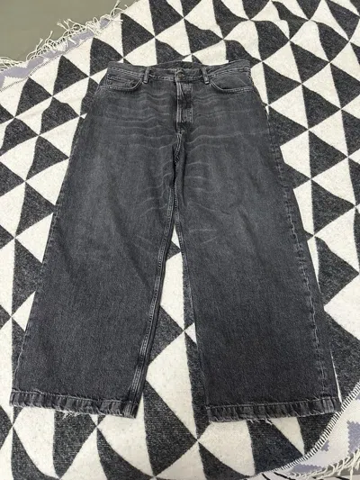 Pre-owned Acne Studios Ash Black 1989 Jeans