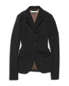 Acne Studios Asymmetric Button Front Blazer In Black