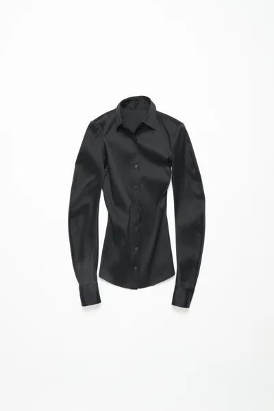 ACNE STUDIOS ASYMMETRIC BUTTON-UP SHIRT