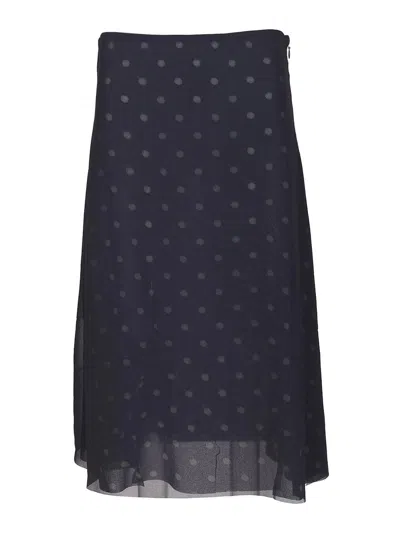 ACNE STUDIOS ASYMMETRIC SKIRT