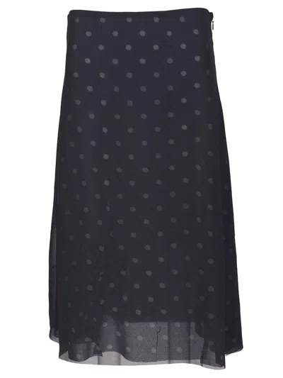 Acne Studios Asymmetric Skirt Skirts Multicolor