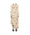 Acne Studios Asymmetrical Design Dress In Nude