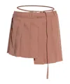 Acne Studios Asymmetrical Skirt In Pink