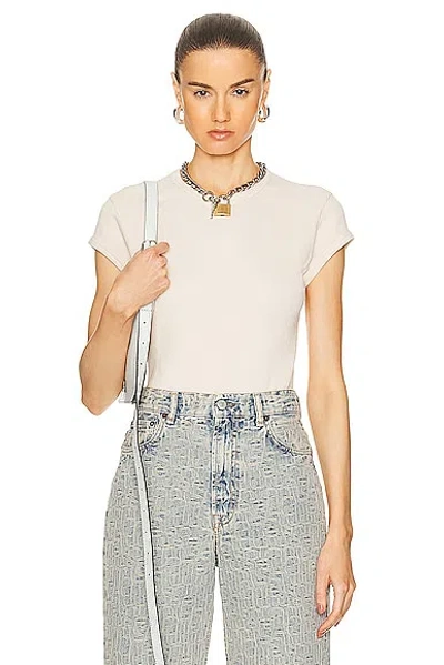 Acne Studios Baby Tee In Soft Pink