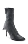 Acne Studios Back Tab Bootie In Animal Print