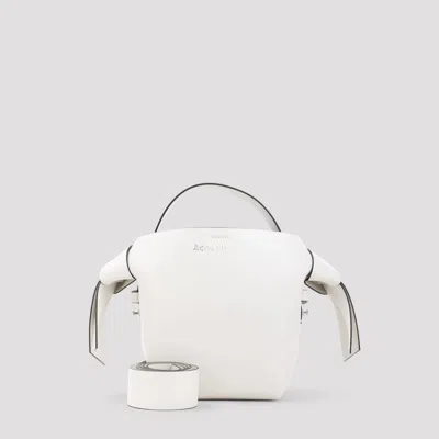 Acne Studios Bag In White Black