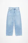 Acne Studios Acne Trousers Blue In Light Blue