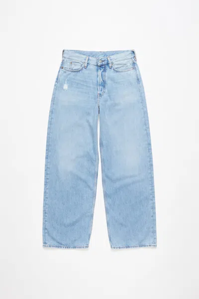 Acne Studios Baggy Fit Jeans - 1981f In Light Blue