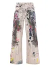 Acne Studios Baggy Fit Jeans 1981 In White