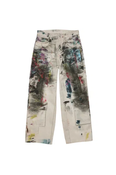 Acne Studios Baggy Fit Jeans - 1981 In Multi