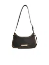Acne Studios Mini Platt Shoulder Bag In Brown