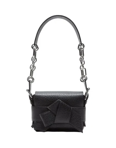 Acne Studios Musubi Shoulder Bag In Black