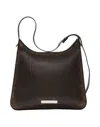 Acne Studios Platt Shoulder Bag In Cracked Leather In Brown
