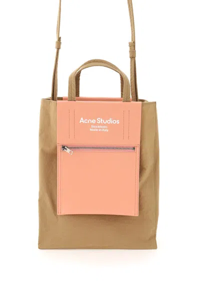 Acne Studios Baker Out Medium Tote Bag In Multicolor