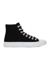 Acne Studios Ballow High-top Sneakers In Black