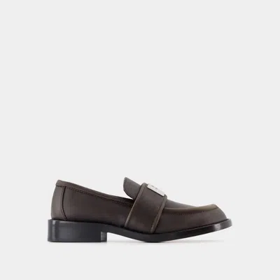 ACNE STUDIOS ACNE STUDIOS BARGOT SLUDGE MOCCASINS